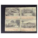 US Stamp 1982 20-cent American Architecture Block
