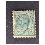 Italy Stamp 1906 Effigy of Victor Emmanuel III