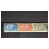 Indonesia Stamps 1958 Java Bicycle Race MNH Set