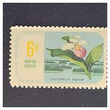 US Stamp 1969 6c Botanical Congress: Lady's Slippe