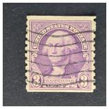 US Stamp 1932 Washington 3c Purple