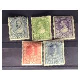 Montenegro Stamps 1910 Prince Nicholas I Lot Mint