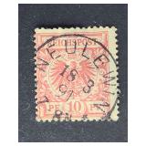 German Empire Stamp 1897 Crown & Eagle