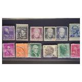 US Stamps Presidents Lot