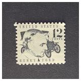 US Stamp 1968 12c Prominent Americans: Henry Ford