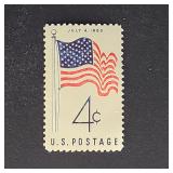 US Stamp 1960 4c 50-Star US Flag