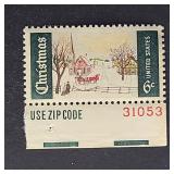 US Stamp 1969 6c 'Winter Sunday in Norway, Maine'