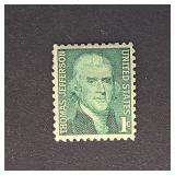 US Stamp 1968 1c Thomas Jefferson