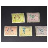 Afghanistan Stamps 1961 Children's Day Lot