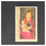 US Stamp 1967 5c Madonna & Child