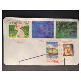 US Stamps Nice Floral Geometry HV & More Square