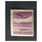 Czechoslovakia Stamp 1930s Air Mail