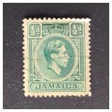 Jamaica Stamp 1938 King George VI