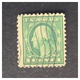 US Stamp 1916 1c Washington
