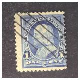 US Stamp 1894 1c Franklin