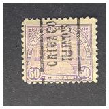 US Stamp 1922 Arlington Precancel Chicago IL