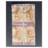 India Stamps Local Motifs Mediaeval Sculpture