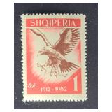 Albania Stamp 1962 Golden Eagle Aquila