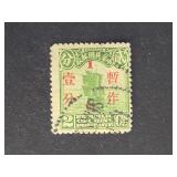 China Stamp 1933 Junk Surcharged Overprint