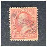 US Stamp 1895 2c Washington
