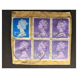 Great Britain Stamps QE II Machins Square Glasow