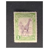 Mozambique Stamp 1937 Giraffe