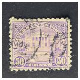 US Stamp 1922 Arlington Amphitheater 50c Lilac