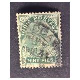 India Stamp 1932 King George V
