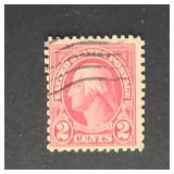 US Stamp 1926 Washington 2c Carmine