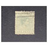 Bahama Stamp 1941 King George 1p