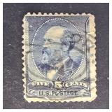 US Stamp 1888 5c Garfield Indigo