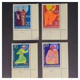 Liechtenstein Stamps 1967 Saints of Europa Set