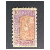 Somali Coast Stamp 1915 Drummer 1c