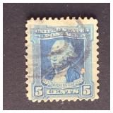 US Stamp 1932 Washington 5c Blue
