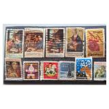 US Stamps Lot Christmas