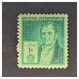 US Stamp 1940 1c Famous Americans Series: Eli Whit