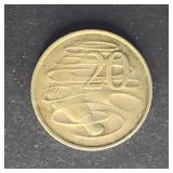 Australia Coin 1974 Platypus 20c