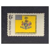 US Stamp 1968 6c Flags:  Philadelphia Light Horse