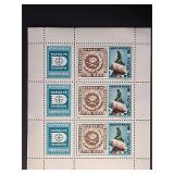 Hungary Stamps 1976 Denmark Mermaid Sheet