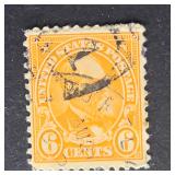 US Stamp 1927 Garfield 6c