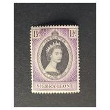 Sierra Leone 1953 Queen Elizabeth II Coronation