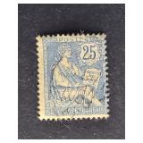 France Stamp 1900 The Rights of Man