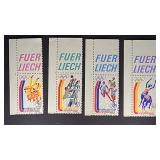 Liechtenstein Stamps 1976 Montreal Olympic Games