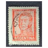 Argentina Stamp 1954 General Jose San Martin 20P