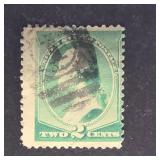 US Stamp 1887 2c Washington