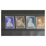 Vatican Stamps 1964 World Exhibition NY Mint Set