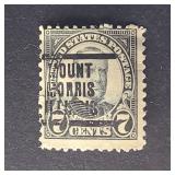 US Stamps 1927 MCKinley Precancel Mount Morris IL