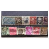 US Stamps Lot Presidents