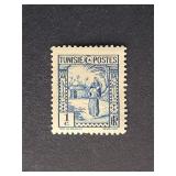 Tunisia Stamp 1931 Woman Carrying Water