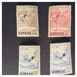 Iceland Stamps 1955-57 Sports MNH